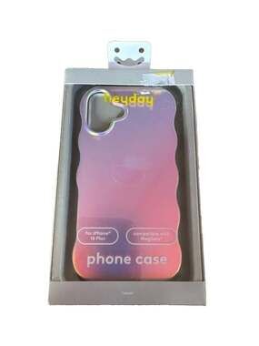 Apple iPhone 16 Plus Wavy Iridescent Phone Case with MagSafe